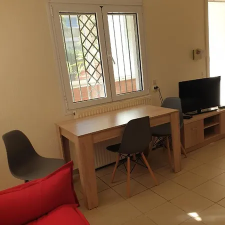 Artistic Comfy Apt +exotic Garden * Nea Michaniona